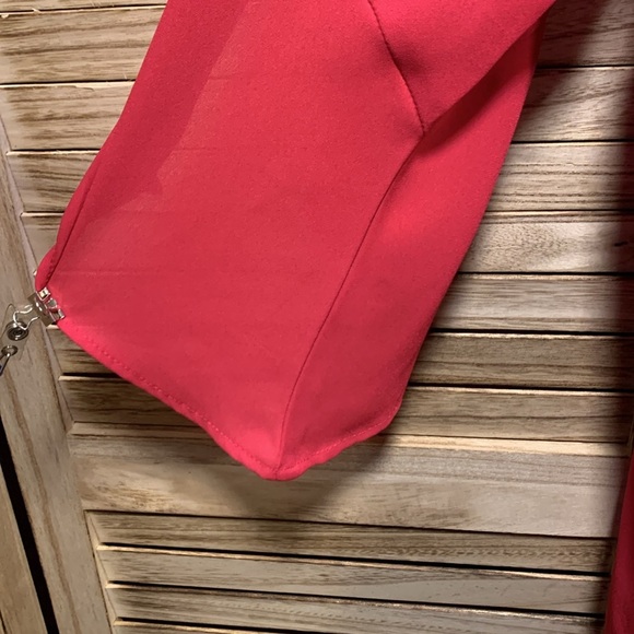 Pioneer Woman Pink Blouse Embroidered V Neck Size Large - Picture 3 of 8